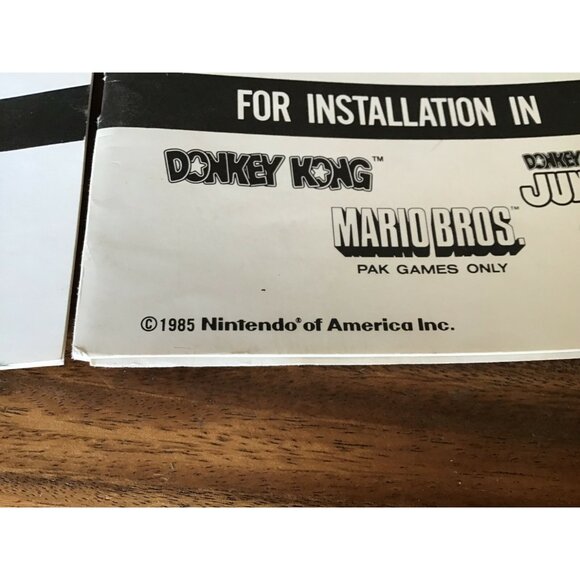 Vintage ORIGINAL NINTENDO Gun & Unisystem Kit Manual W/Inserts - Picture 11 of 12